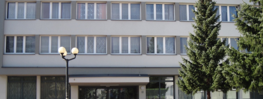 widok domu studenta w Katowicach